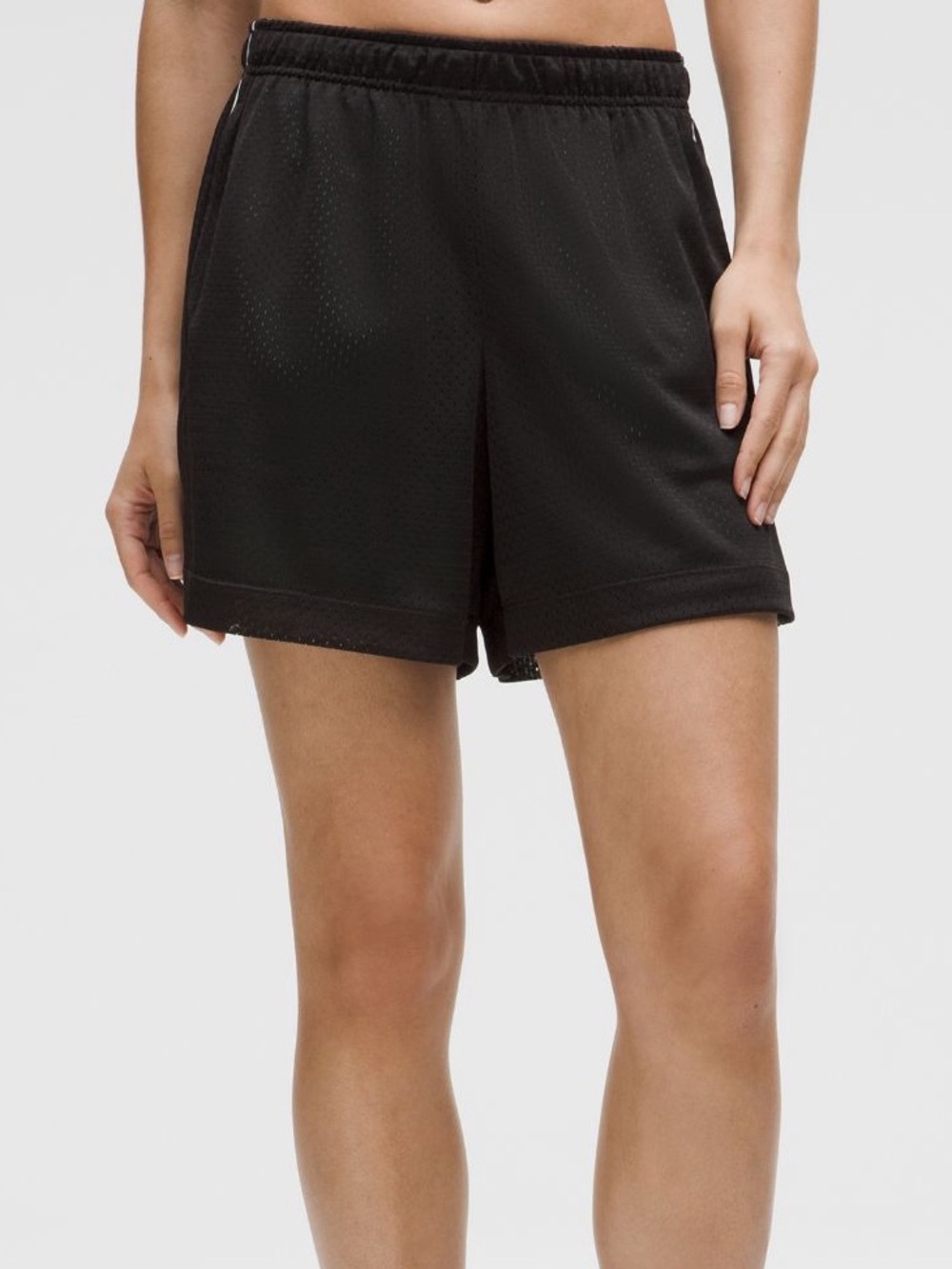 NWT-Lululemon Double-Layered Mesh Mid-Rise Shorts-5” Inseam-Womens Sz XL - Picture 2 of 12